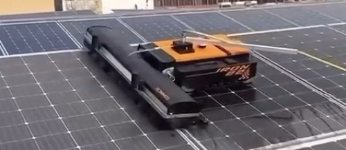 Güneş Paneli Temizleme Robotu