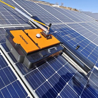 Güneş Paneli Temizleme Robotu