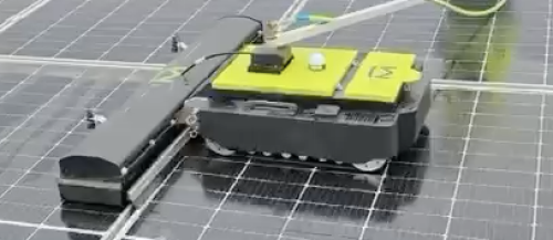 Güneş Paneli Temizleme Robotu